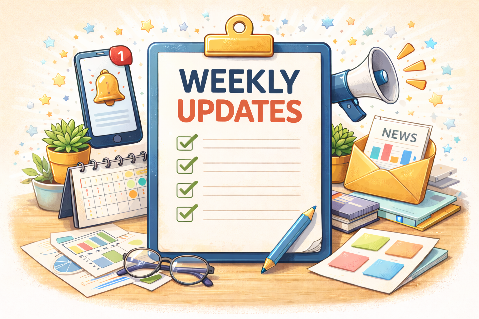 Weekly updates